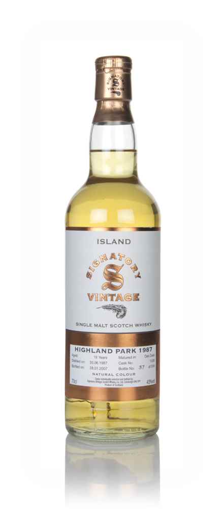 Highland Park 19 Year Old 1987 (cask 1536) - Signatory
