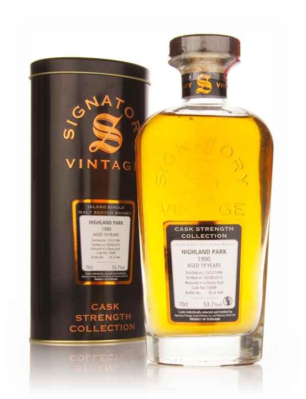 Highland Park 19 Year Old 1990 Cask 15698 - Cask Strength Collection (Signatory)