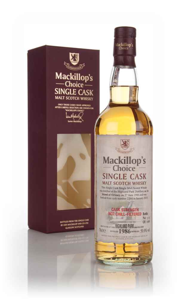 Highland Park 28 Year Old 1986 (cask 2264) - Mackillop's Choice