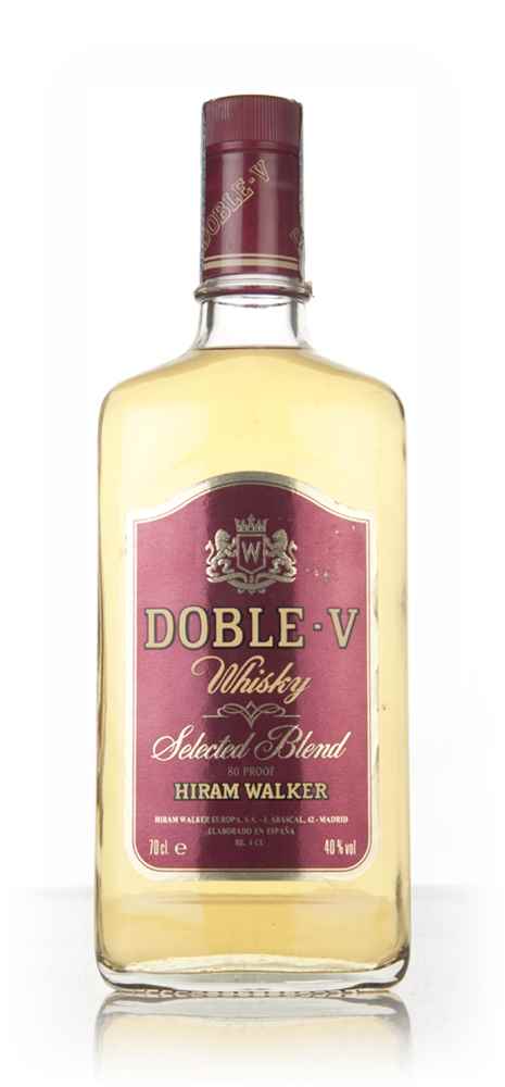 Hiram Walker's Doble-V Whisky (40%) - 1980s