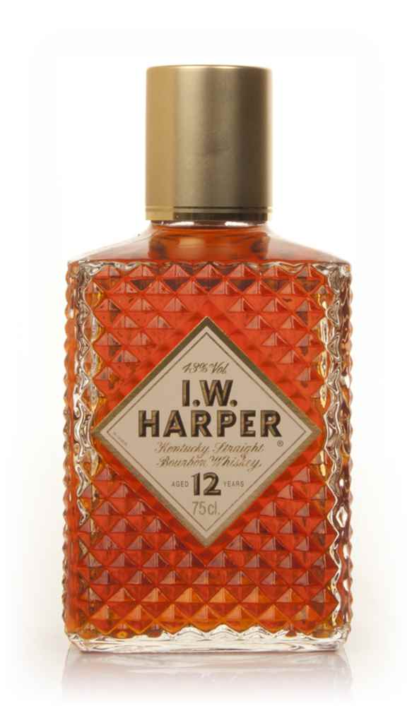 I. W. Harper 12 Year Old Kentucky Straight Bourbon Whiskey - 1970s