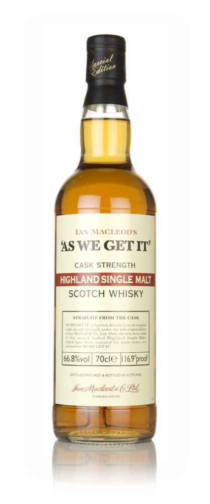 Highland Single Malt - As We Get It (Ian Macleod) (66.8%)