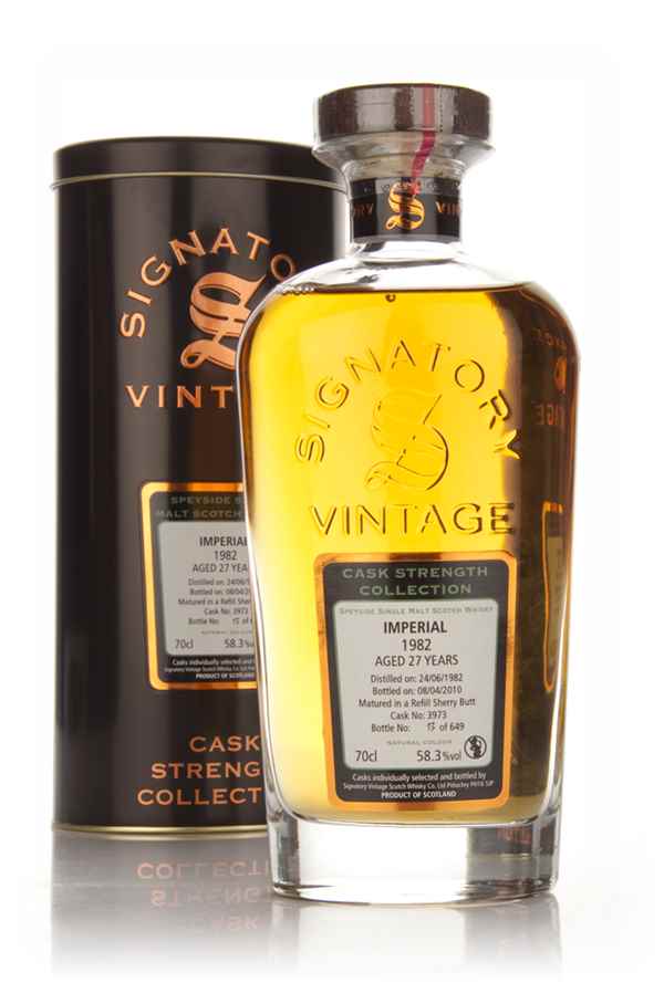 Imperial 27 Year Old 1982 - Cask Strength Collection (Signatory)