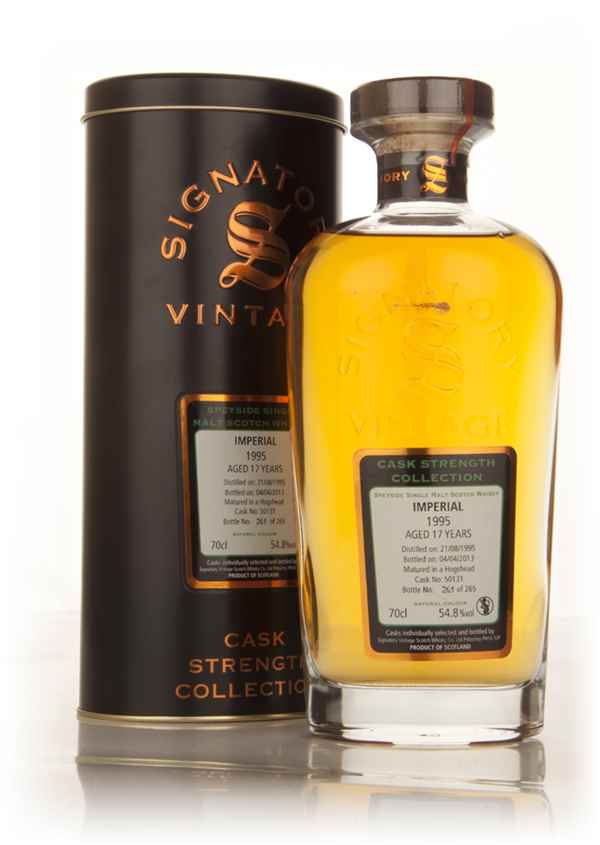 Imperial 17 Year Old 1995 (cask 50131) - Cask Strength Collection (Signatory)