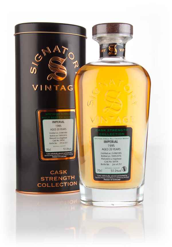 Imperial 20 Year Old 1995 (cask 50154) - Cask Strength Collection (Signatory)