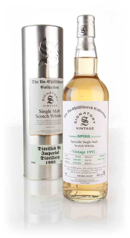 Imperial 20 Year Old 1995 (casks 50242 & 50243) - Un-Chillfiltered (Signatory)
