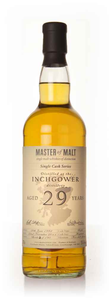 Inchgower 29 Year Old - Single Cask (Master of Malt)