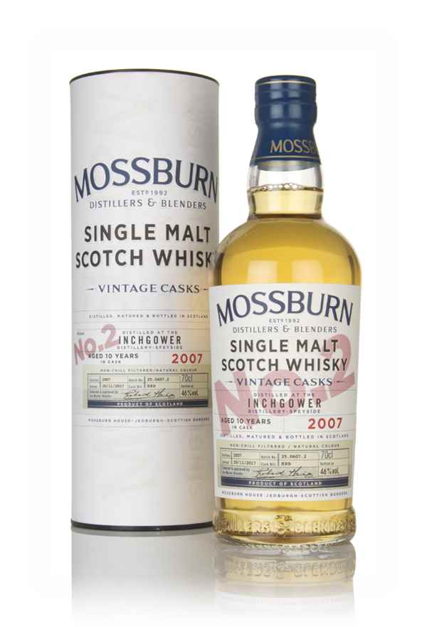 Inchgower 10 Year Old 2007 - Vintage Casks (Mossburn)