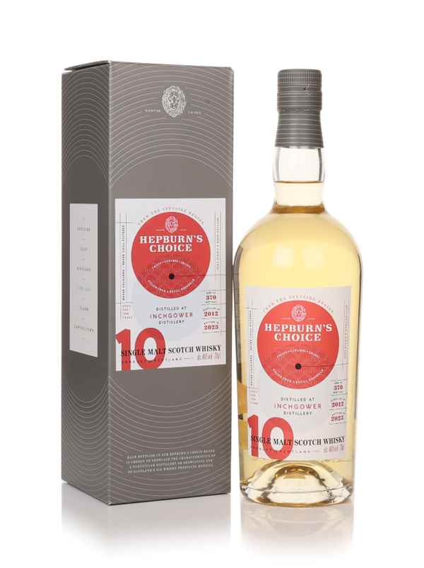 Inchgower 10 Year Old 2012 - Hepburn's Choice