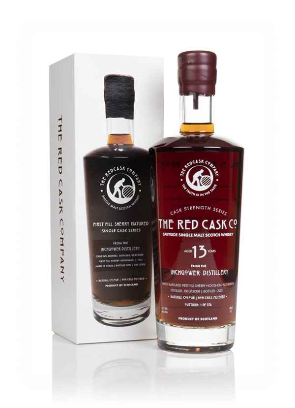 Inchgower 13 Year Old 2008 (cask 806934) - The Red Cask Co.