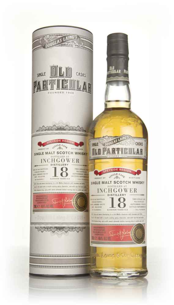 Inchgower 18 Year Old 1998 (cask 12102) - Old Particular (Douglas Laing)
