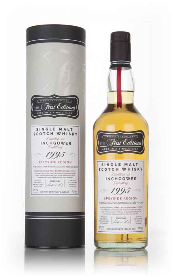 Inchgower 20 Year Old 1995 (cask 12302) - The First Editions (Hunter Laing)