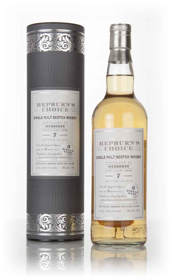 Inchgower 7 Year Old 2008 - Hepburn's Choice (Langside)