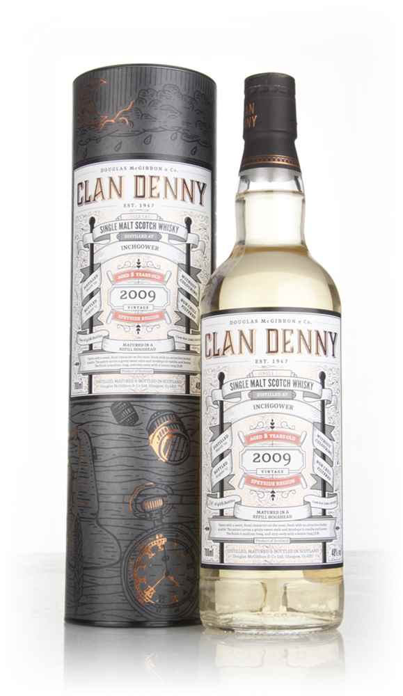 Inchgower 8 Year Old 2009 (cask 12092) - Clan Denny (Douglas Laing)