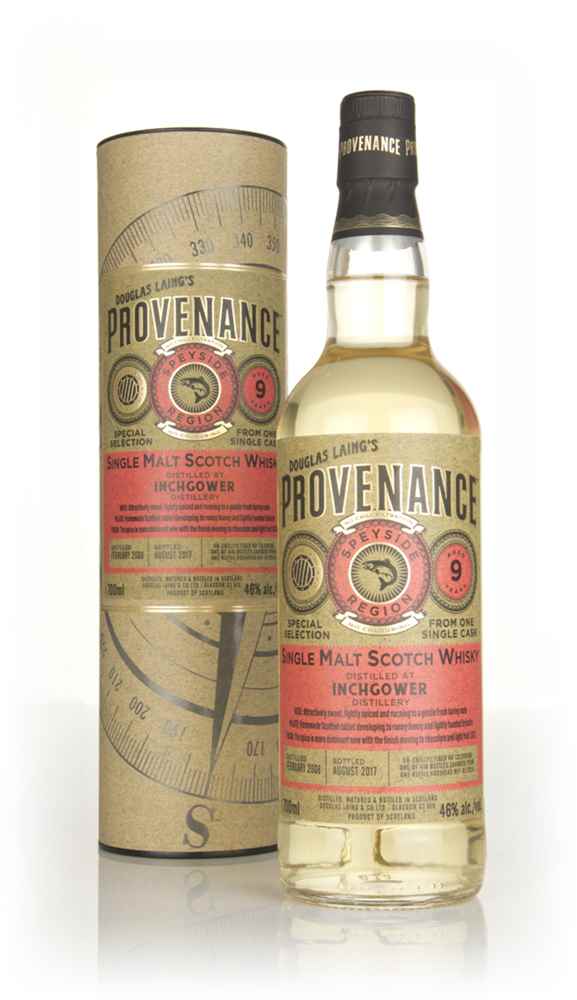Inchgower 9 Year Old 2008 (cask 12028) - Provenance (Douglas Laing)