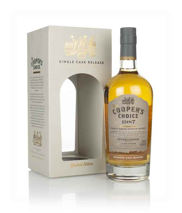 Invergordon 33 Year Old 1987 (cask 88794) - The Cooper's Choice (The Vintage Malt Whisky Co.)
