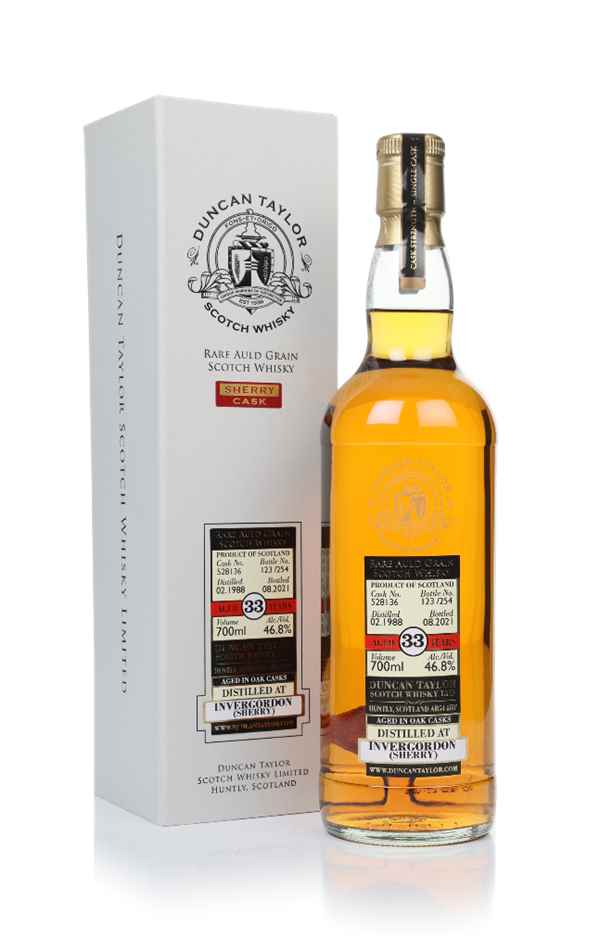 Invergordon 33 Year Old 1988 (cask 528136) - Rare Auld (Duncan Taylor)