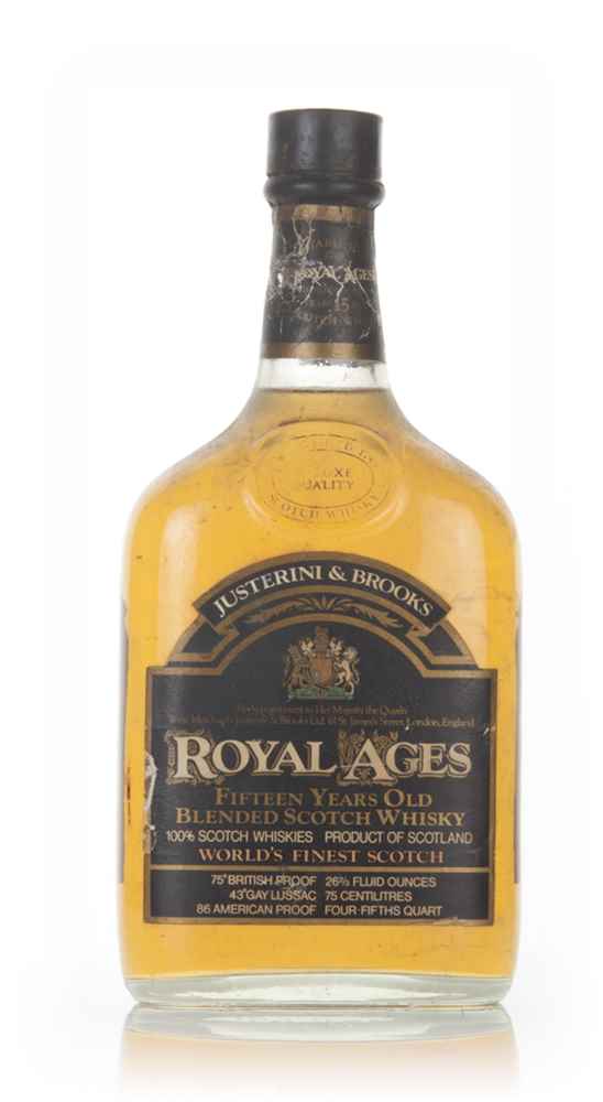 J&B Royal Ages 15 Year Old - 1960s