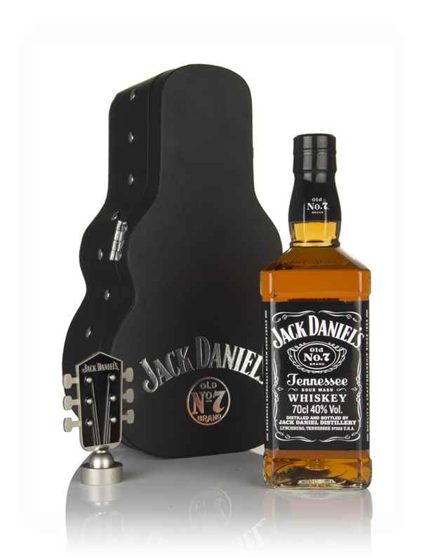 Jack Daniel's Tennessee Whiskey Guitar Case Gift Pack