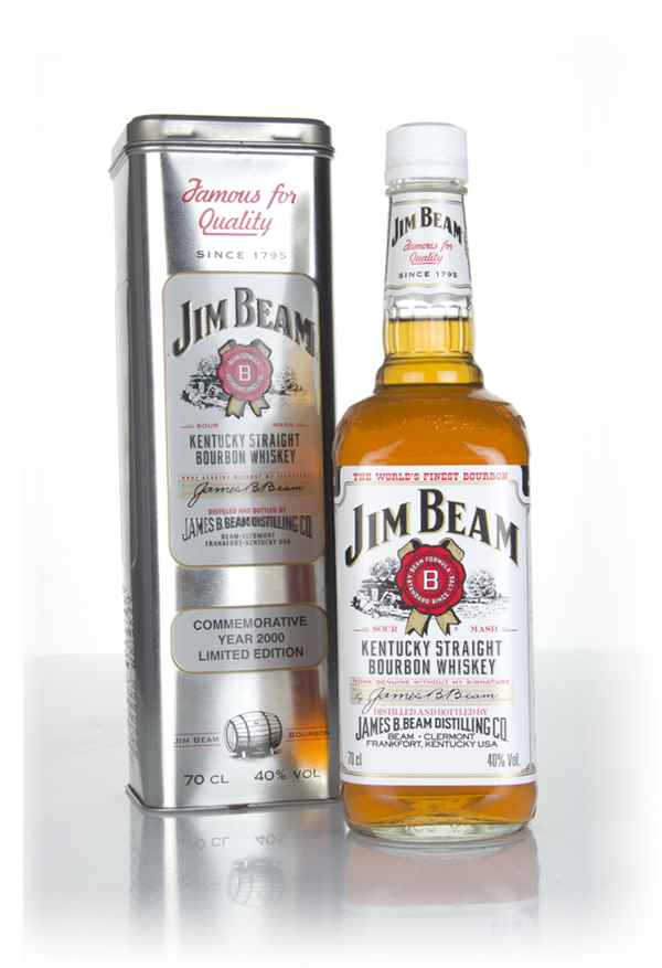 Jim Beam White Label - Commemorative Year 2000 Limited Edition
