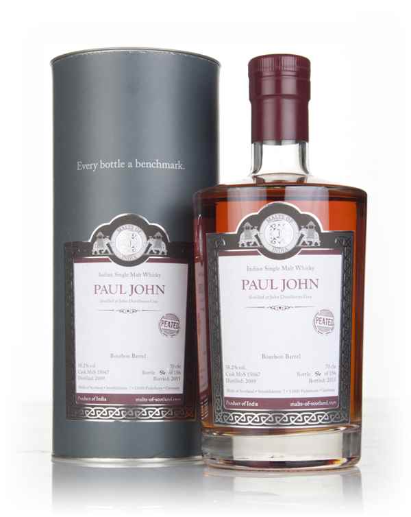 Paul John 2009 (bottled 2015) (cask 15067) - Malts of Scotland