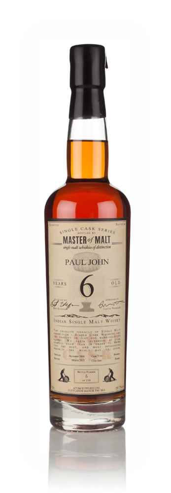Paul John 6 Year Old 2008 - Single Cask (Master of Malt)
