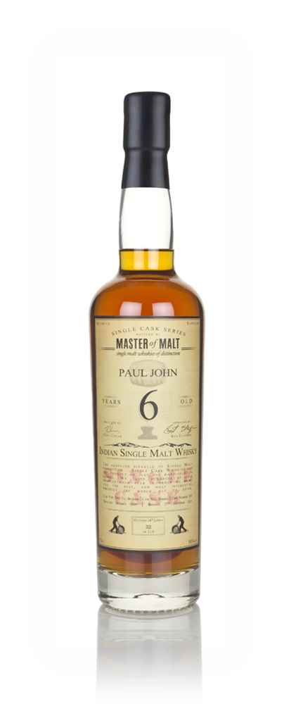 Paul John 6 Year Old 2009 - Single Cask (Master of Malt)