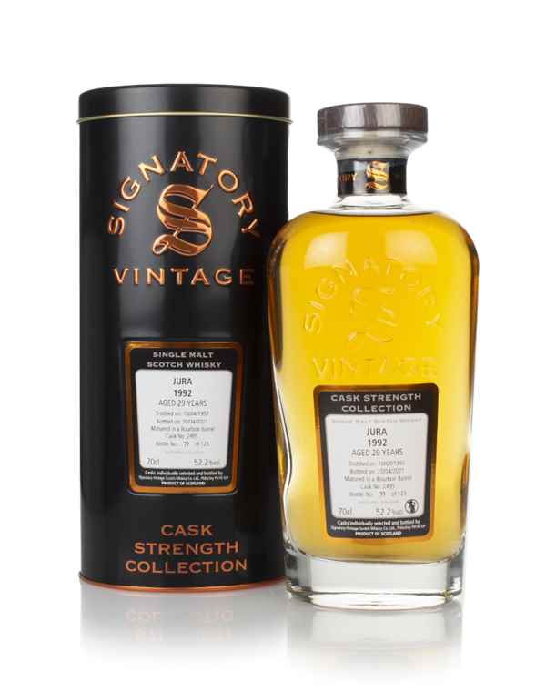 Jura 29 Year Old 1992 (cask 2495) - Cask Strength Collection (Signatory)
