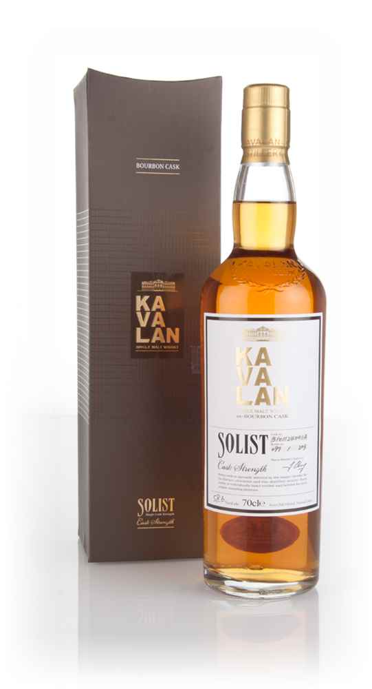 Kavalan Solist ex-Bourbon Cask (58.6%)