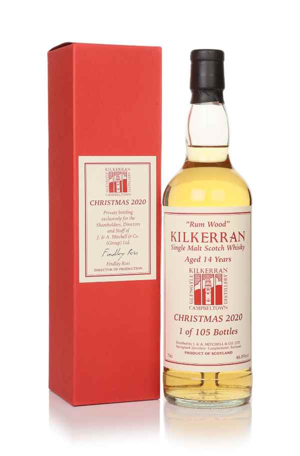 Kilkerran 14 Year Old Christmas 2020 - "Rum Wood"