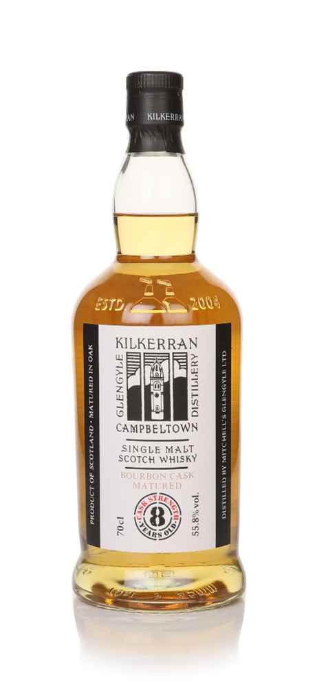 Kilkerran 8 Year Old Cask Strength - Bourbon Cask Matured