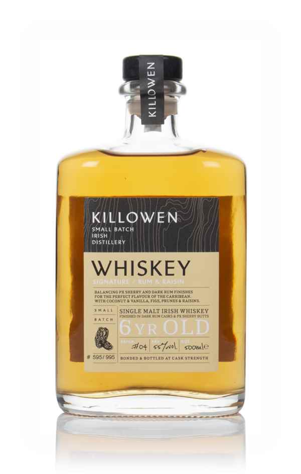 Killowen Whiskey 6 Year Old – Signature Rum & Raisin