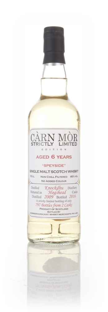 Knockdhu 6 Year Old 2009 - Strictly Limited (Càrn Mòr)