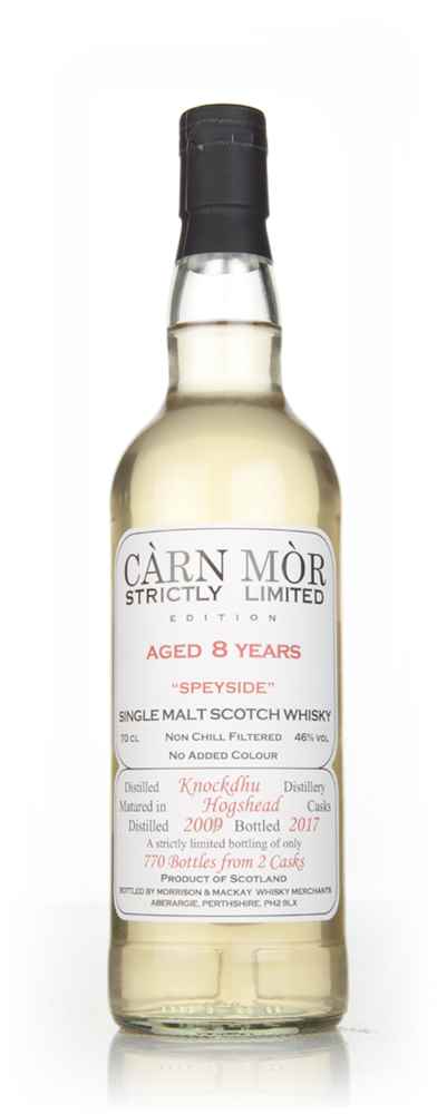 Knockdhu 8 Year Old 2009 - Strictly Limited (Càrn Mòr)