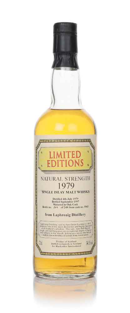 Laphroaig 1979 Natural Strength - Limited Editions (Blackadder)