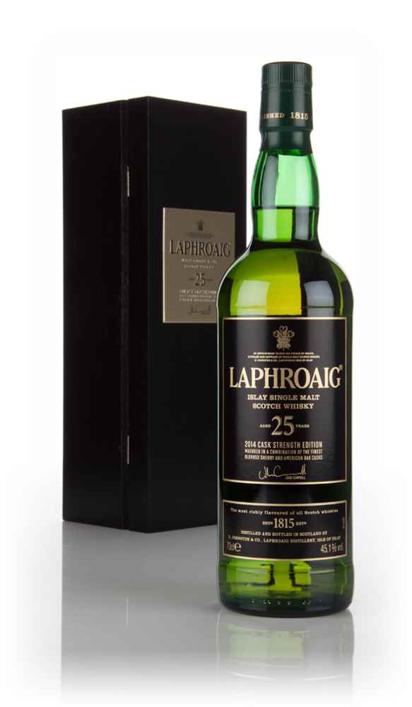 Laphroaig 25 Year Old Cask Strength (2014 Release)