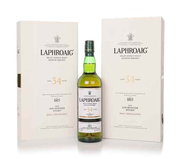 Laphroaig 34 Year Old - The Ian Hunter Story Book 5