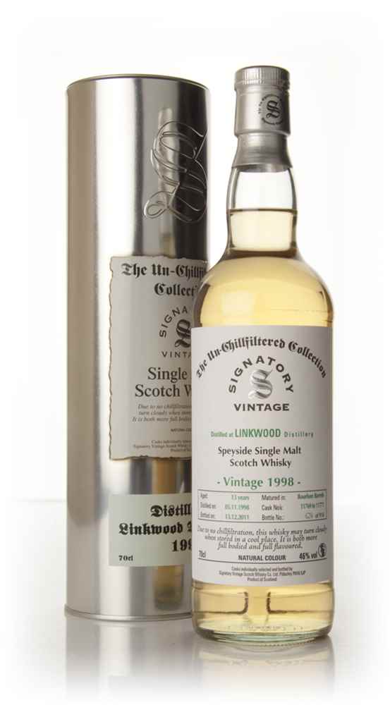 Linkwood 13 Year Old 1998 - Un-Chillfiltered (Signatory)