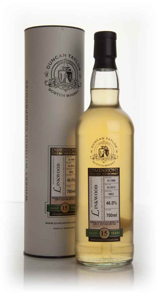 Linkwood 15 Year Old 1996 - Batch 0002 - Dimensions (Duncan Taylor)