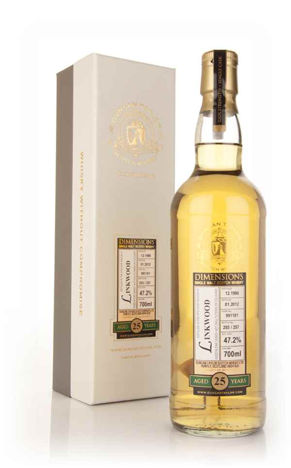 Linkwood 25 Year Old 1986 - Dimensions (Duncan Taylor)