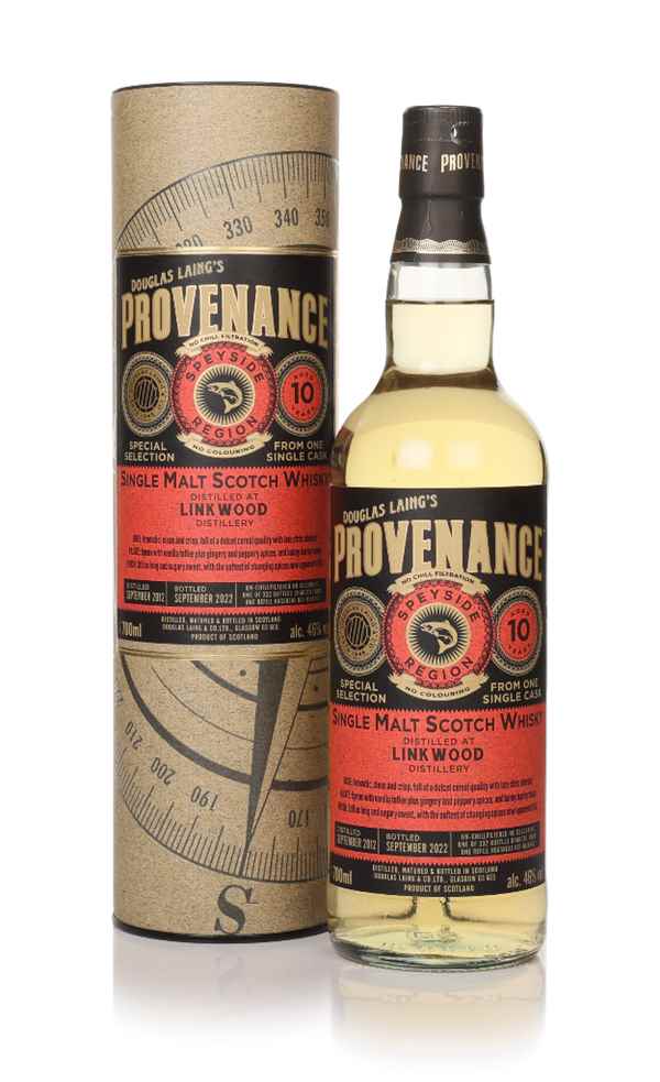 Linkwood 10 Year Old 2012 (cask 16340) - Provenance (Douglas Laing)