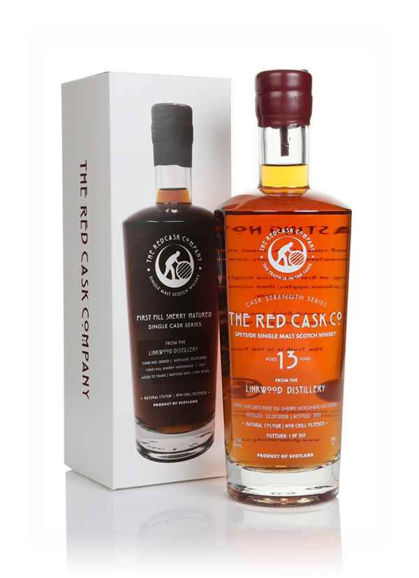 Linkwood 13 Year Old  2008 (cask 303021) - The Red Cask Co.