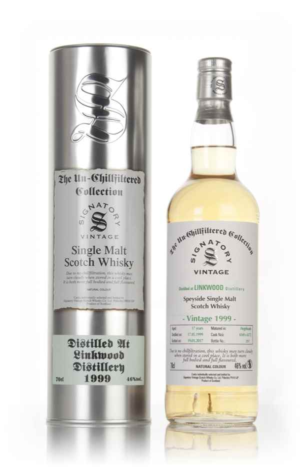 Linkwood 17 Year Old 1999 (casks 6169 & 6172) - Un-Chillfiltered Collection (Signatory)