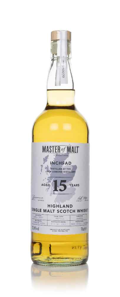Inchfad 15 Year Old 2007 Single Cask (Master of Malt)
