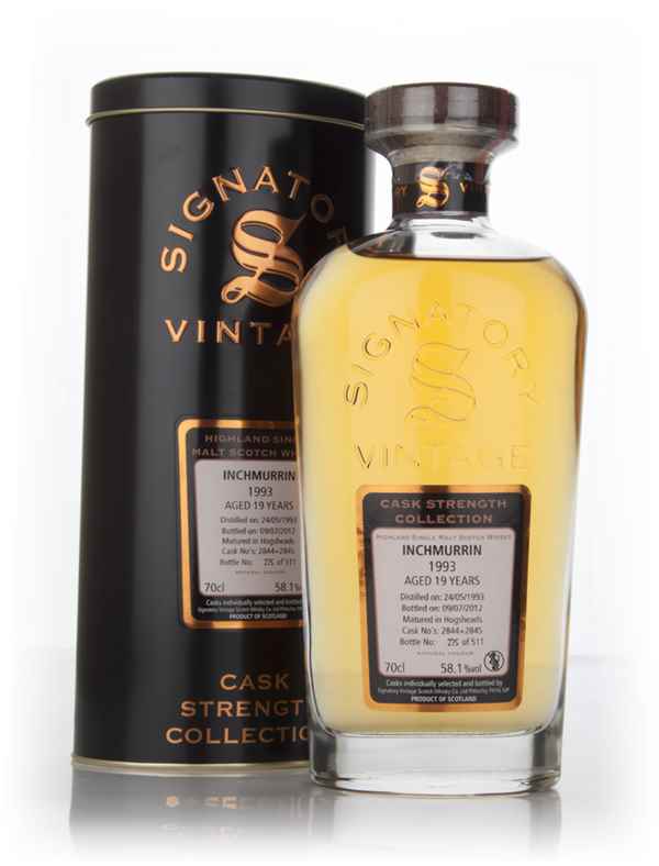 Inchmurrin 19 Year Old 1993 (cask 2844+2845) - Cask Strength Collection (Signatory)
