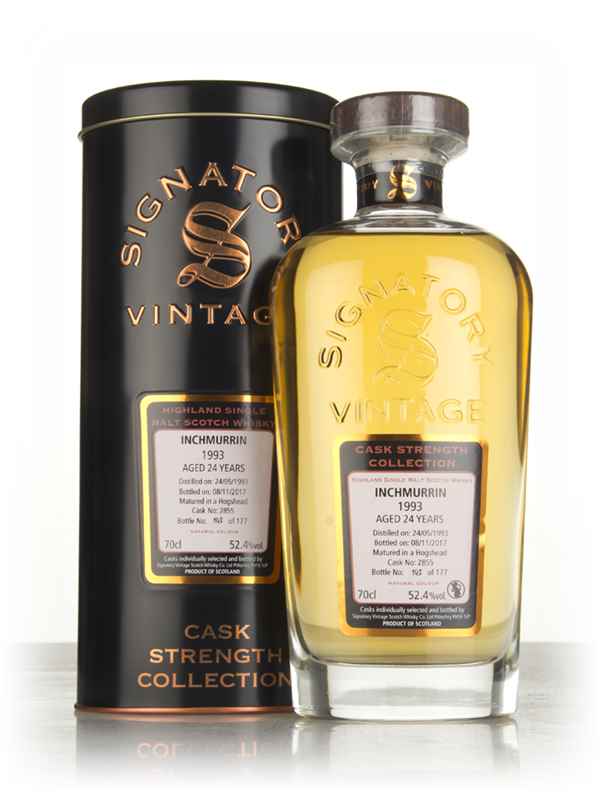 Inchmurrin 24 Year Old 1993 (cask 2855) - Cask Strength Collection (Signatory)