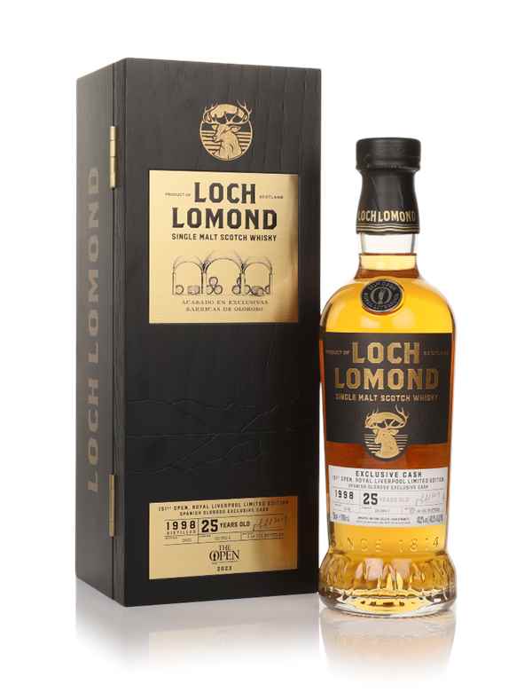 Loch Lomond 25 Year Old 1998 Exclusive Cask (cask 22/292-1) - 151st Open Royal Liverpool 2023