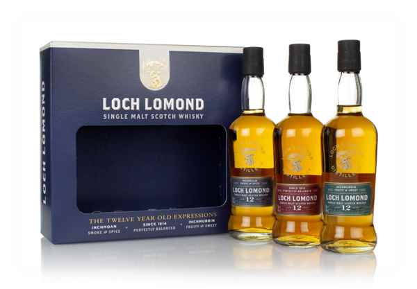 Loch Lomond The 12 Year Old Expressions Gift Pack (3 x 20cl)