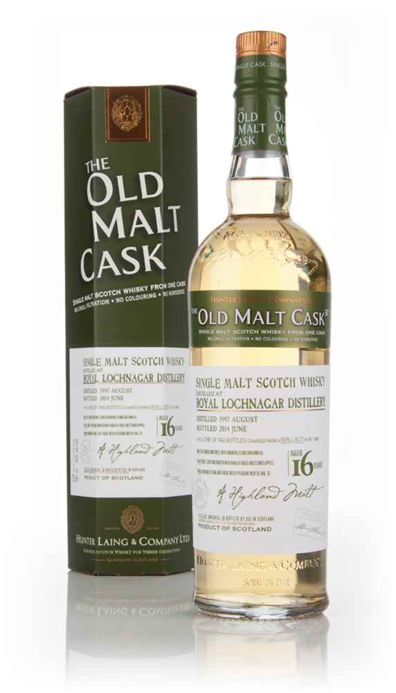 Royal Lochnagar 16 Year Old 1997 (cask 10588) - Old Malt Cask  (Hunter Laing)