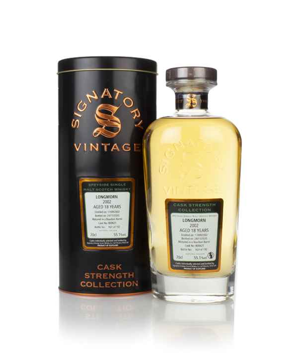 Longmorn 18 Year Old 2002 (cask 800625) - Cask Strength Collection (Signatory)